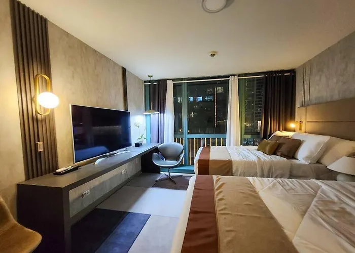 Luxestaysmnl Elegant Family 2br Poolgym 400mbps Wifi Netflx Amazing View Apartment *